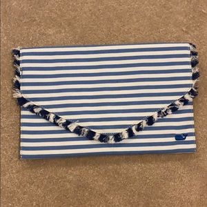 Vineyard Vines Striped Clutch Handbag